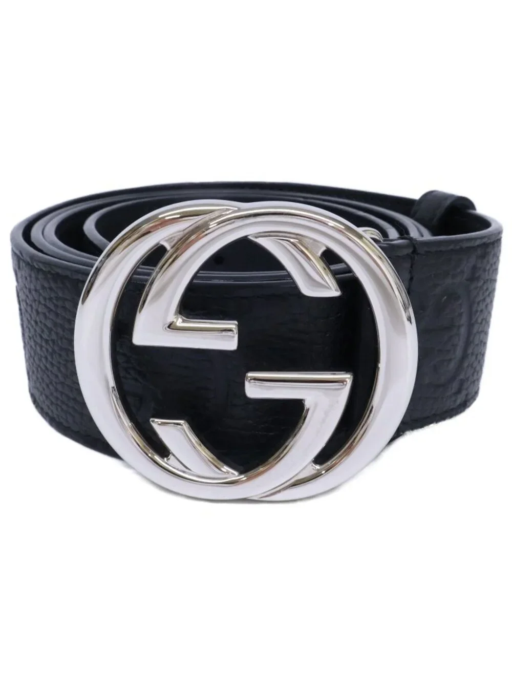 Gucci Aabza Interlocking G Signature Leather 105 42 Belt